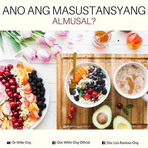 Masustansiya ang Breakfast ni Tanya .